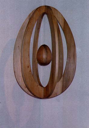 Mirella Bentivoglio (1922), Hyper-Ovum spaziale, 1992