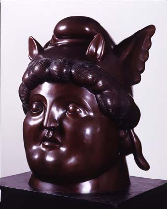 Fernando Botero (1932), Testa neoclassica, 1993