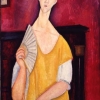 La femme à l’éventail (Lunia Czechowska), 1919
