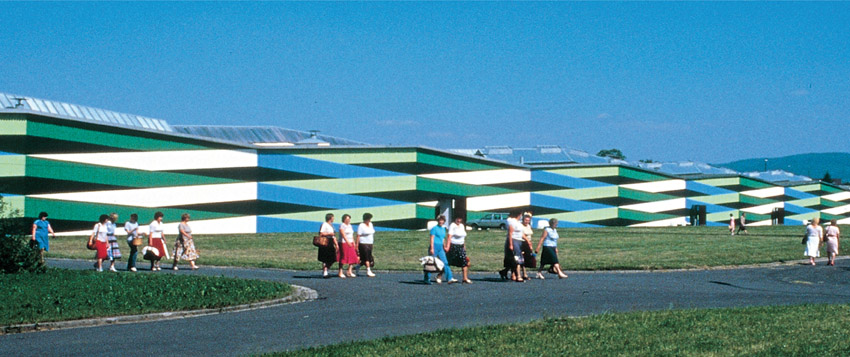 Facciata fabbrica Thomas - Speichersdorf, 1984