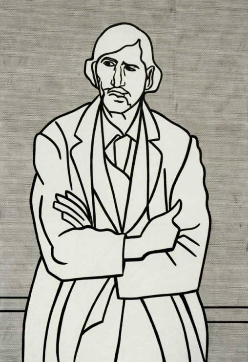 Roy Lichtenstein Man with Folded Arms, 1962