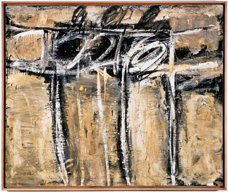 Untitled, 1951, House paint on canvas 101.6 x 121.9 cm Cy Twombly Foundation