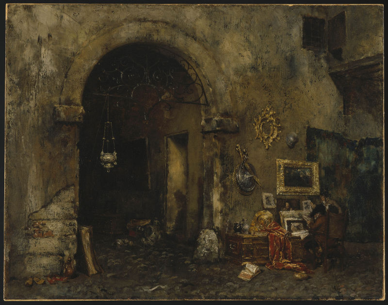 William Merritt Chase, The Antiquary Shop