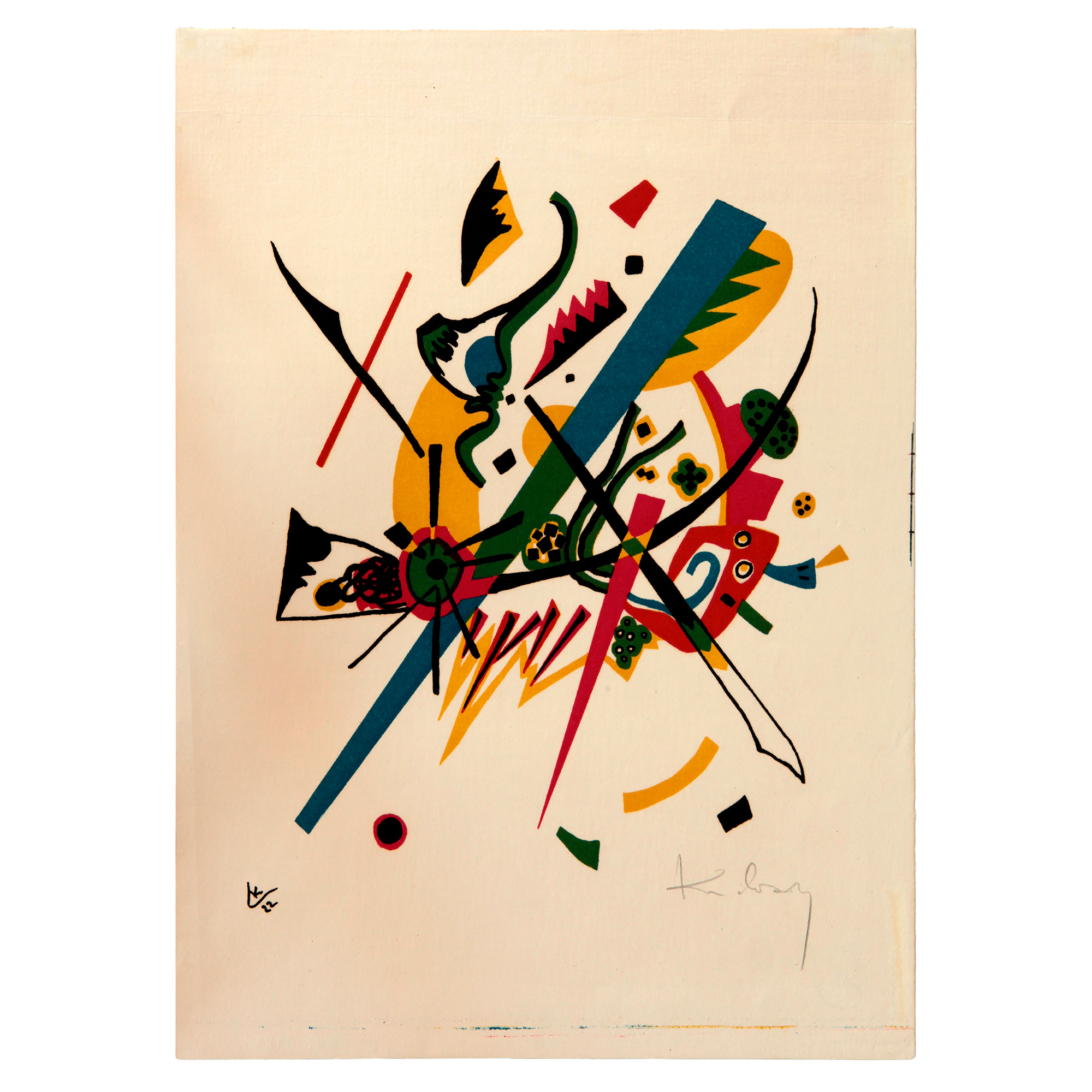 Wassily Kandinsky Kleine Welten I (Piccoli Mondi VII), 1922